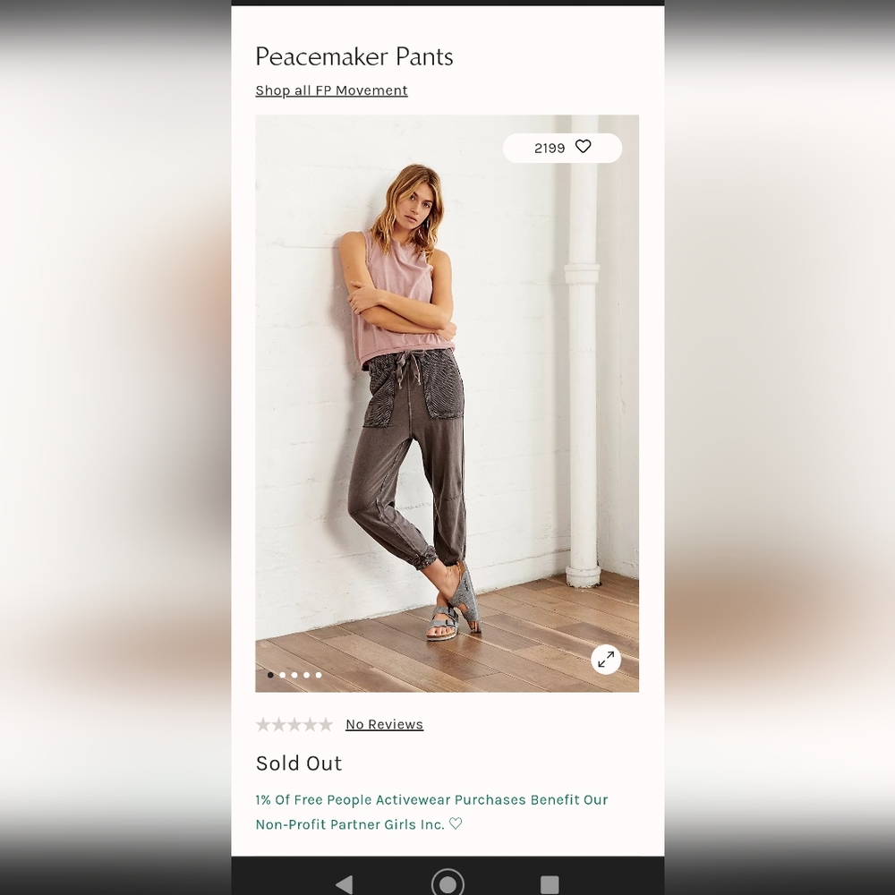Free People Peacemaker Pants